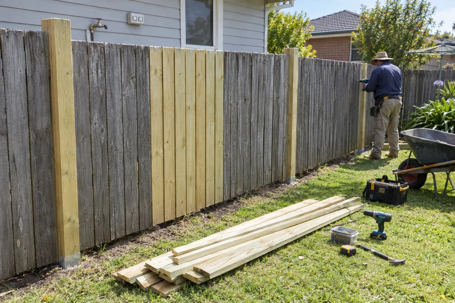 Fence repairs