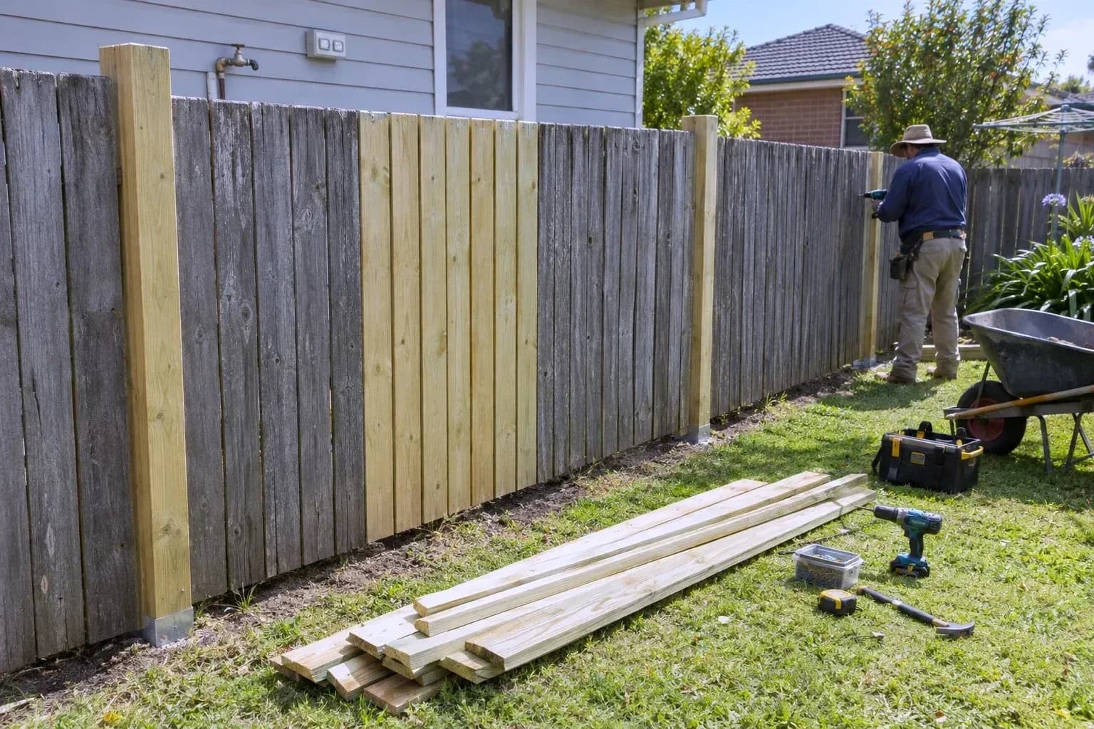 Fence repairs